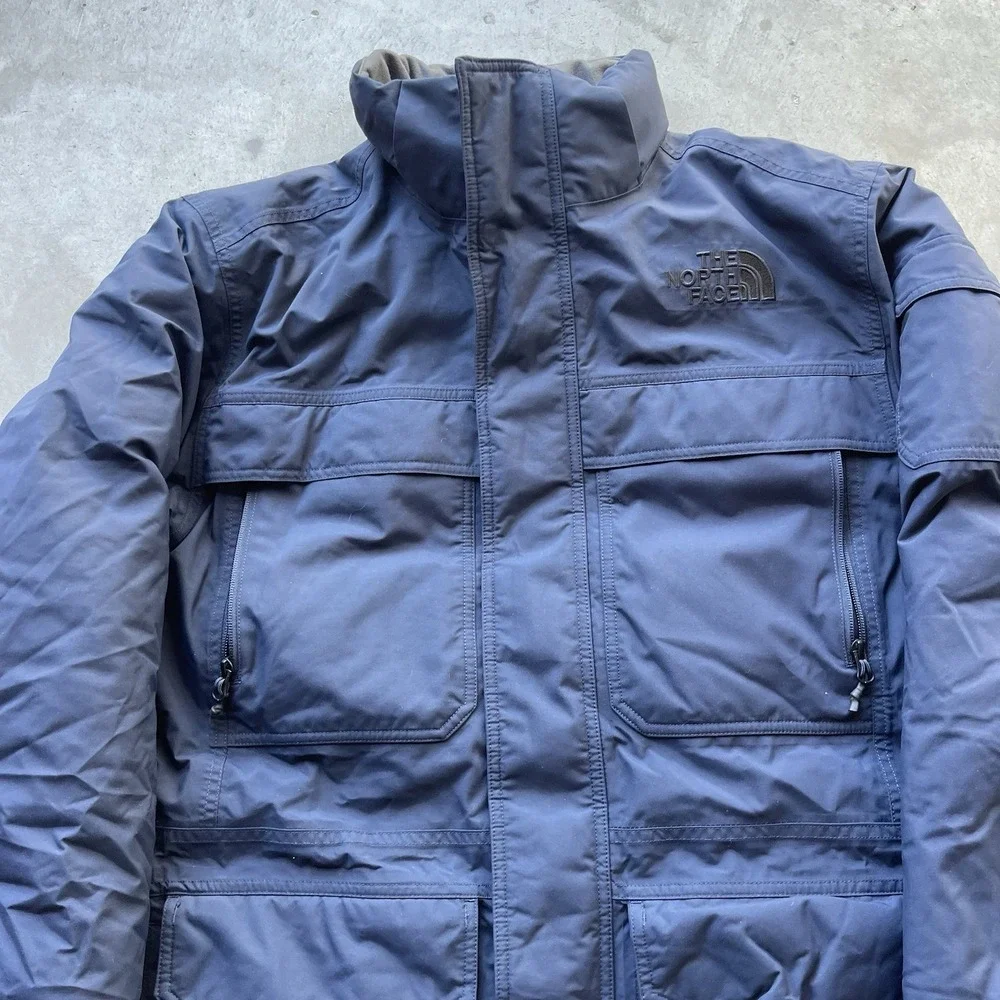 The North Face Men's McMurdo‎ Parka Navy Size L Goose Down 550 Dryvent Jacket